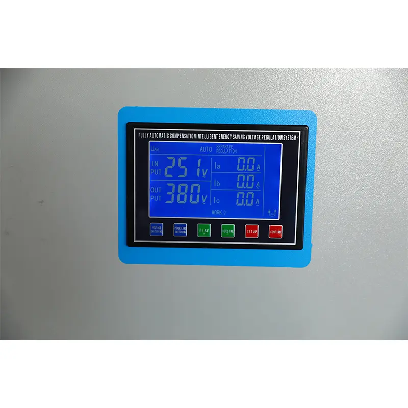 Three-phase fully automatic intelligent voltage stabilizer 15KVA-100KVA