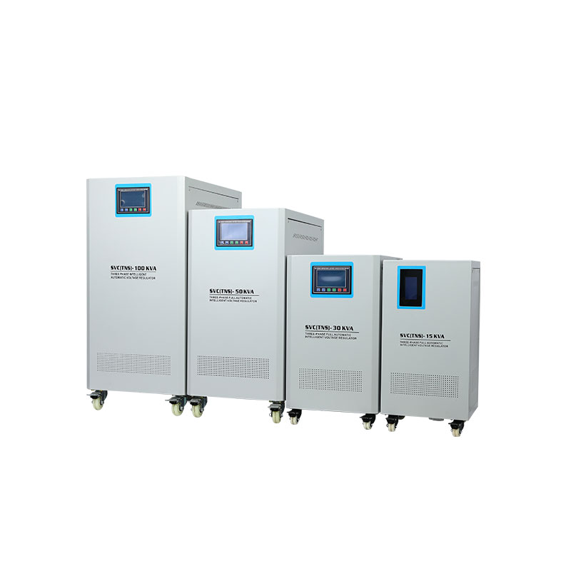 Three-phase fully automatic intelligent voltage stabilizer 15KVA-100KVA