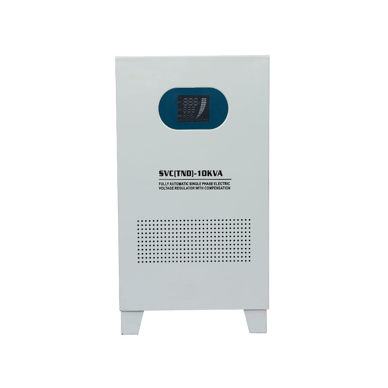 Single-phase fully automatic compensated power voltage stabilizer-digital display model