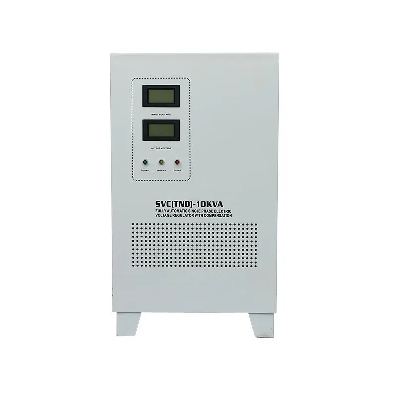 Single-phase fully automatic compensated power voltage stabilizer-LCD model