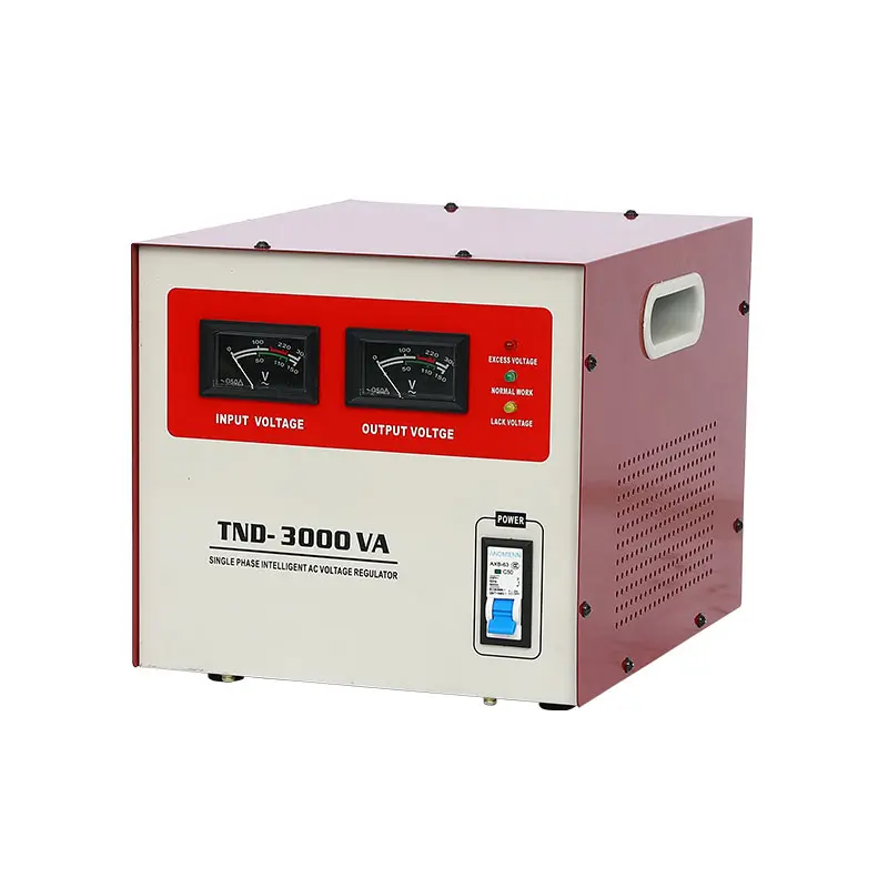 Single-phase intelligent AC voltage stabilizer